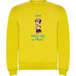Pulover copii Nașică mică Minnie, Galben