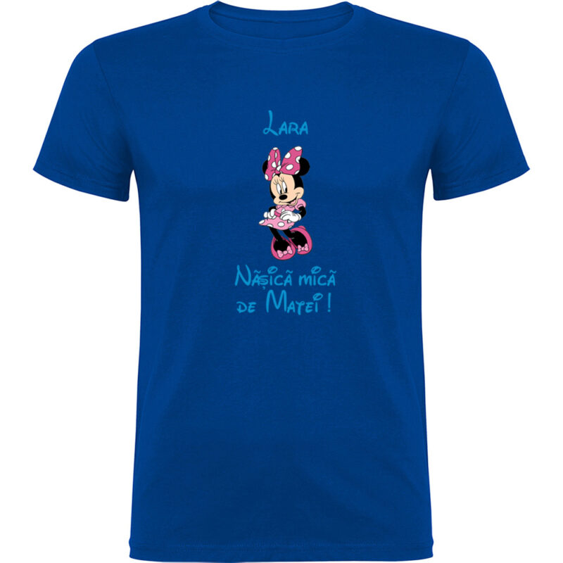 Tricou copii Nașică mică Minnie, Albastru