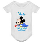 Body copii -Nășic cel mai mic Mickey, Alb