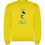 Pulover copii Nășic mic Mickey, Galben