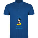 Tricou polo copii Nășic mic Mickey, Albastru