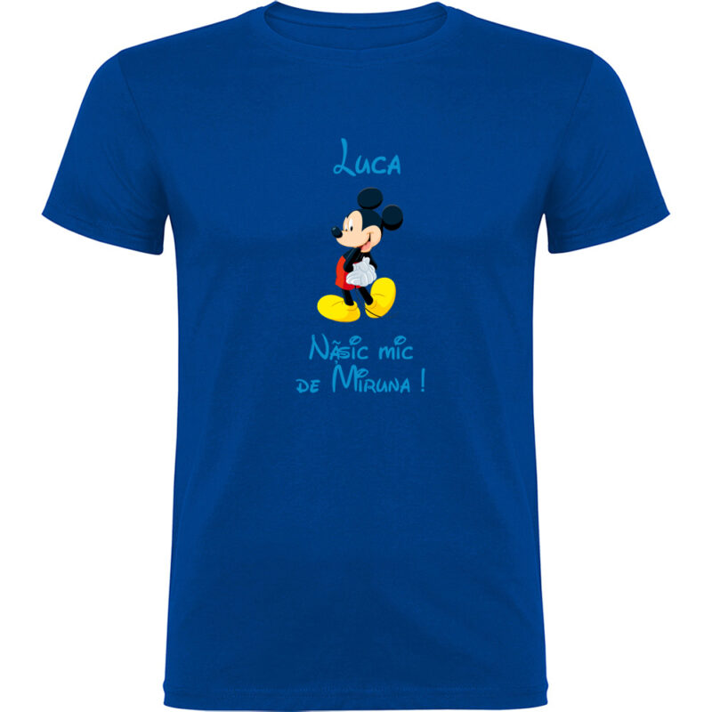 Tricou copii Nășic mic Mickey, Albastru