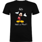 Tricou Naș Mickey, Negru