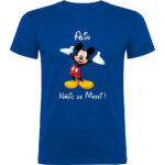Tricou Naș Mickey, Albastru