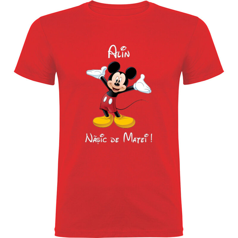 Tricou Naș Mickey, Roșu