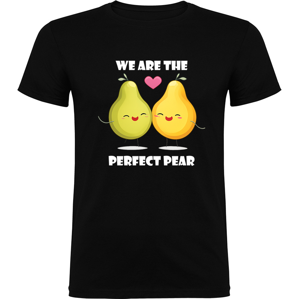 PERFECTPEARS.TR.BLK Tricou Perfect pear, Negru - imagine 1