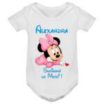 Body copii -Surioară Minnie, Alb