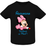 Tricou copii -Surioară Minnie, Negru