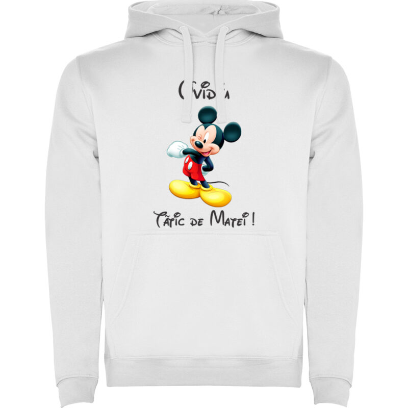 Hanorac Tătic Mickey, Alb