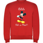 Pulover Tătic Mickey, Roșu
