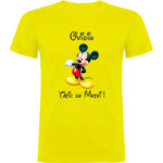 Tricou Tătic Mickey, Galben