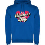 Hanorac Valentines Day Heart (Retro), Albastru
