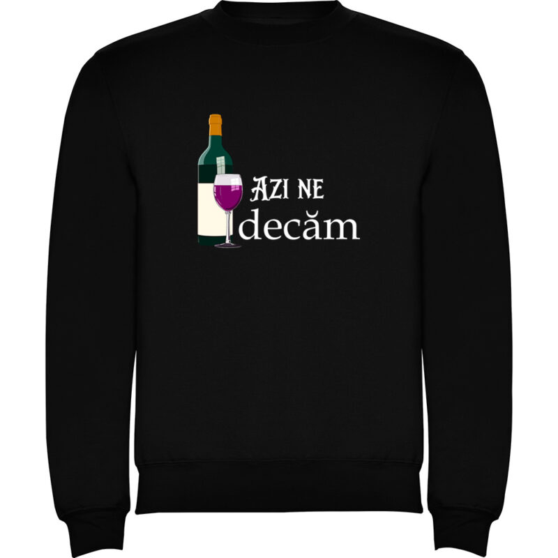 Pulover Azi ne vindecam, Negru