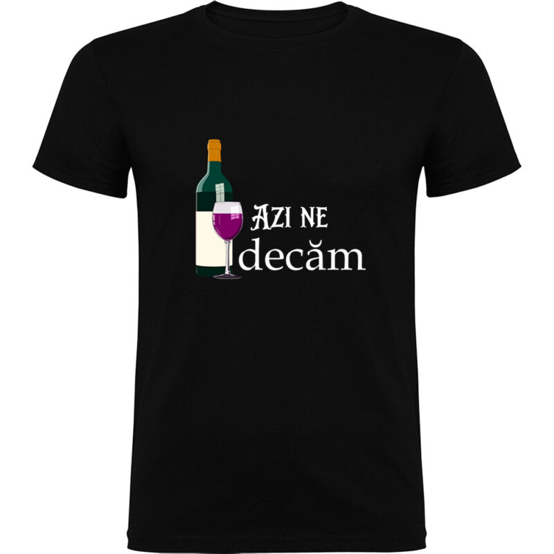 Tricou Azi ne vindecam, Negru