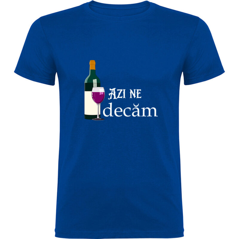 Tricou Azi ne vindecam, Albastru