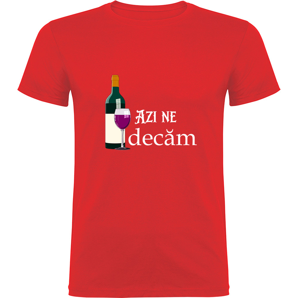 AZINEVINDECAM.TR_.RED_.jpg Tricou Azi ne vindecam, Roșu - imagine 1