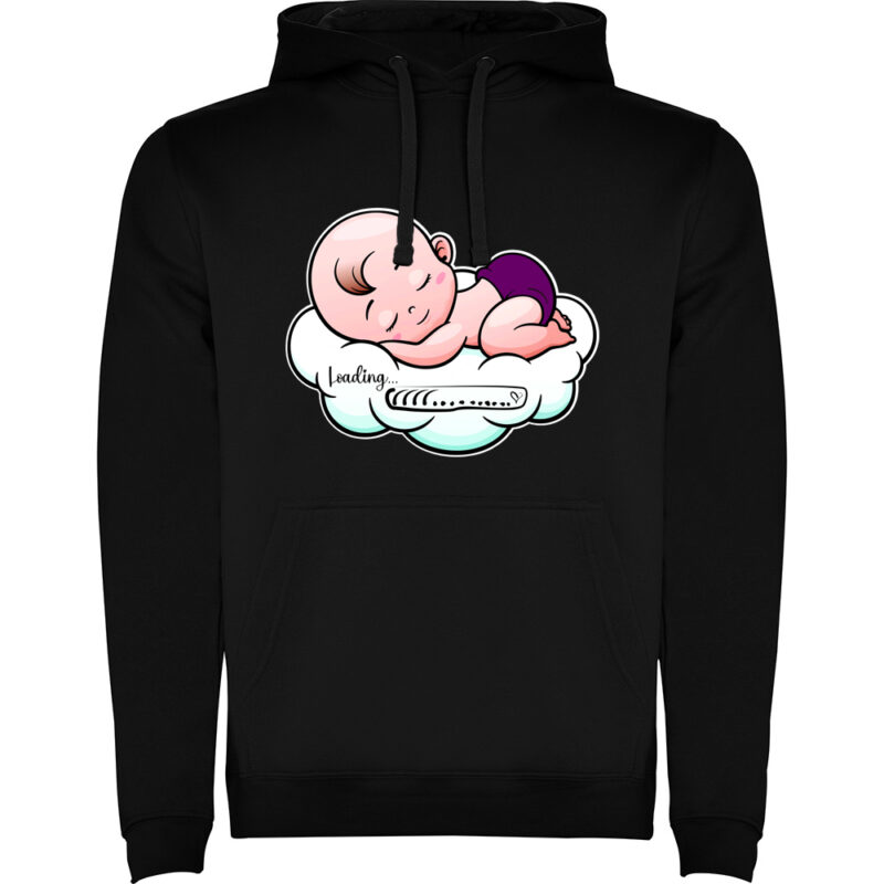 Hanorac Baby loading, Negru