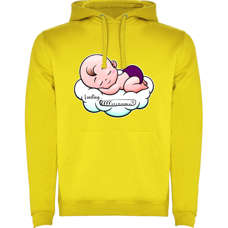 Hanorac Baby loading, Galben