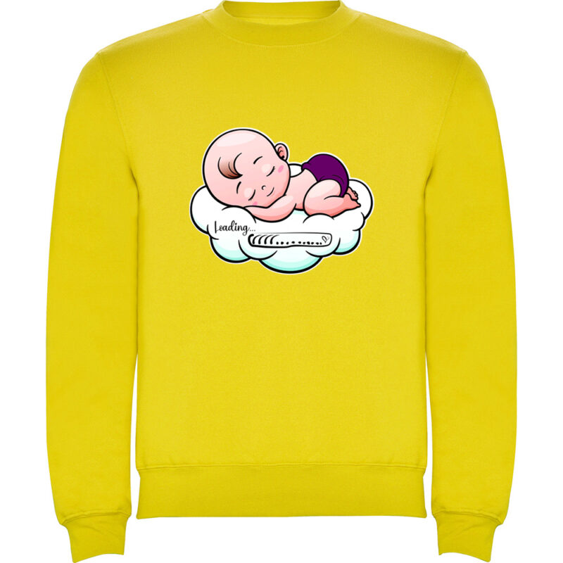 Pulover Baby loading, Galben
