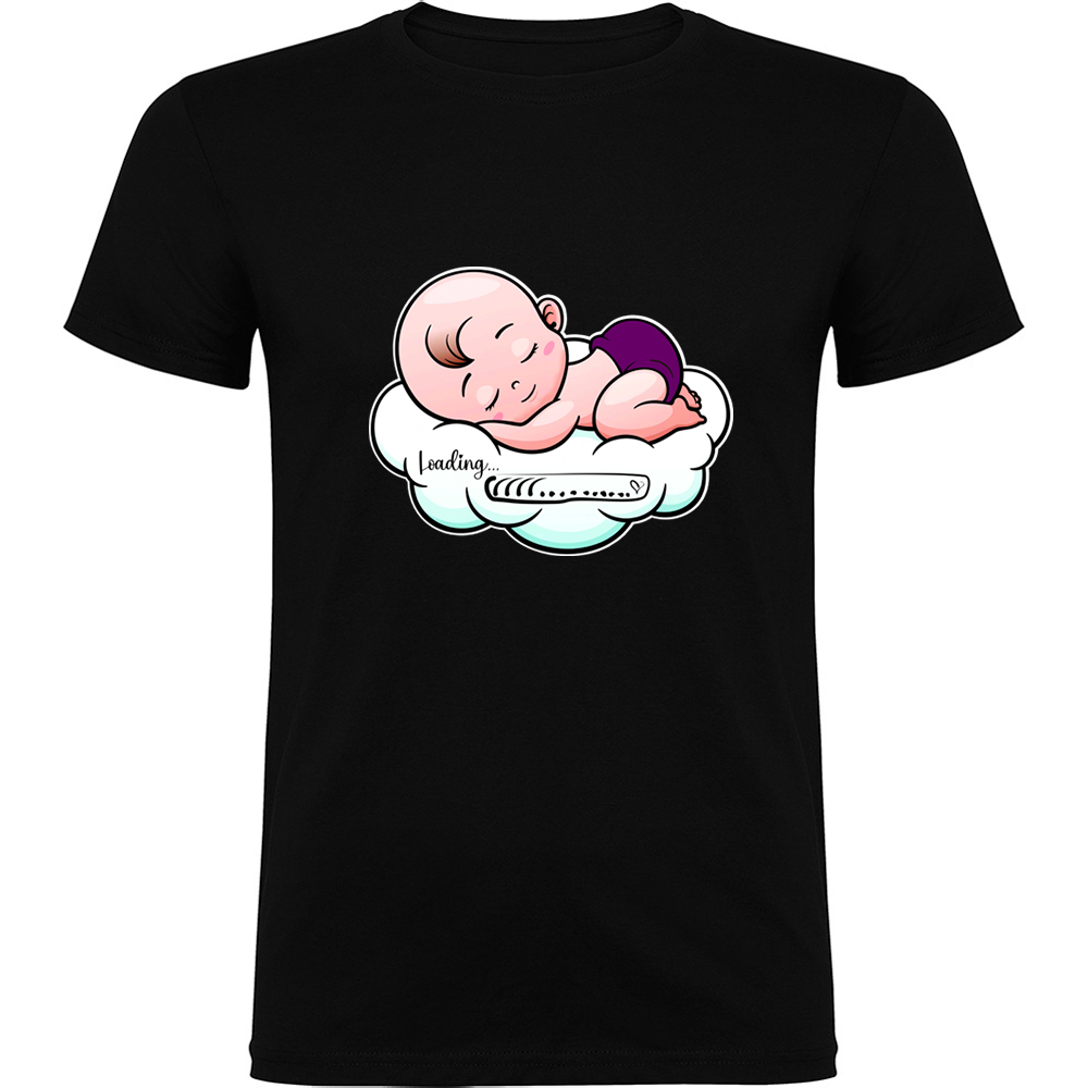 BABYLOADING.TR_.BLK_.jpg Tricou Baby loading, Negru - imagine 1