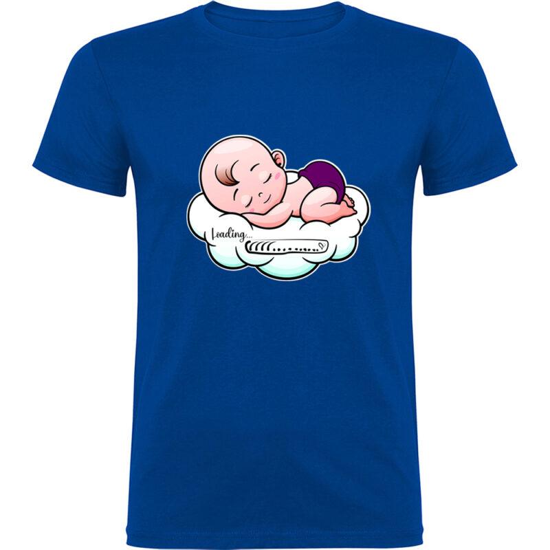 Tricou Baby loading, Albastru