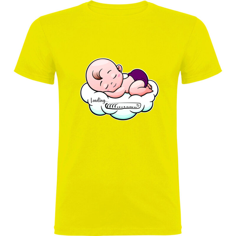 Tricou Baby loading, Galben
