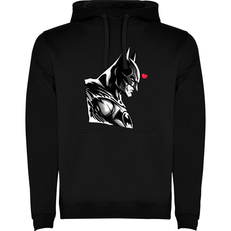 Hanorac BATMAN (HEART), Negru