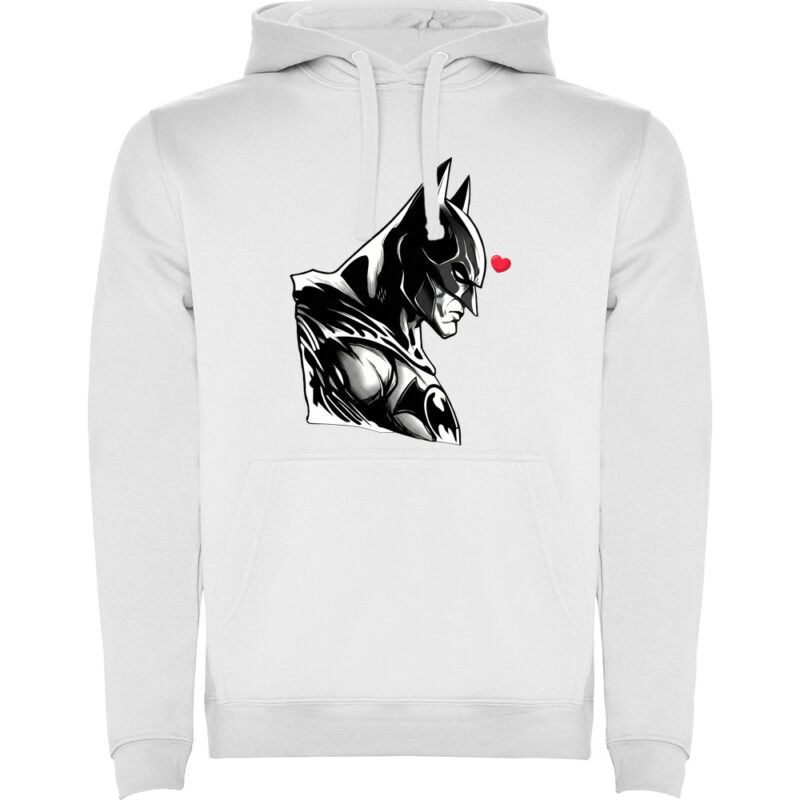 Hanorac BATMAN (HEART), Alb