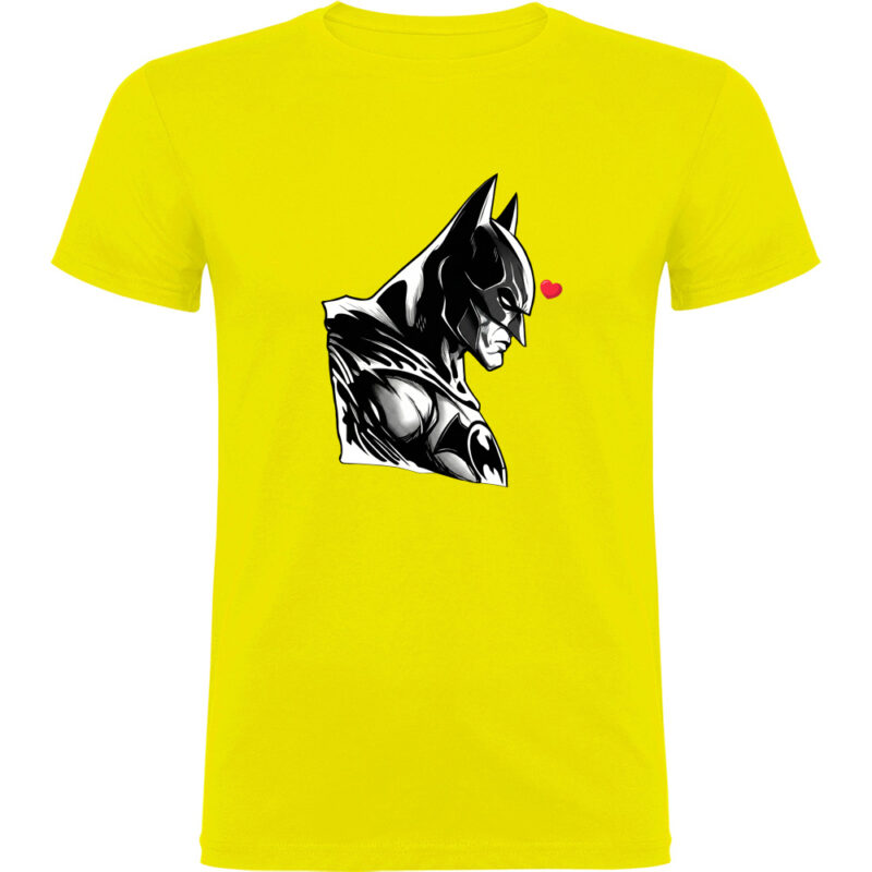 Tricou BATMAN (HEART), Galben
