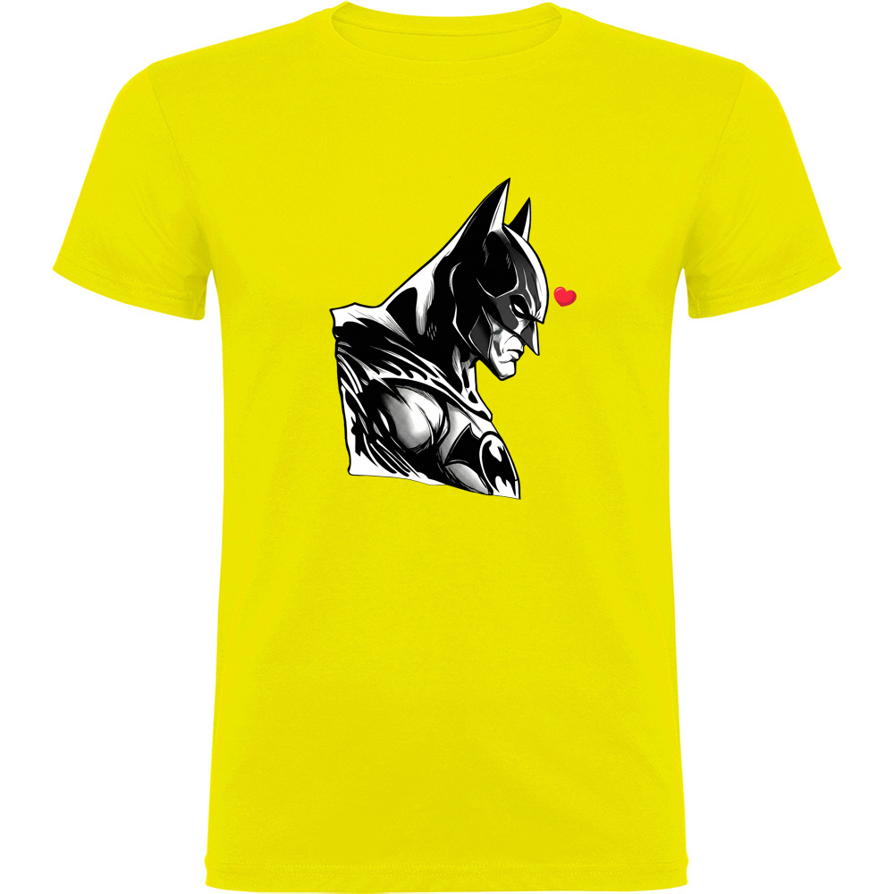BATMANHEART.TR_.YEL_.jpg Tricou BATMAN (HEART), Galben - imagine 1