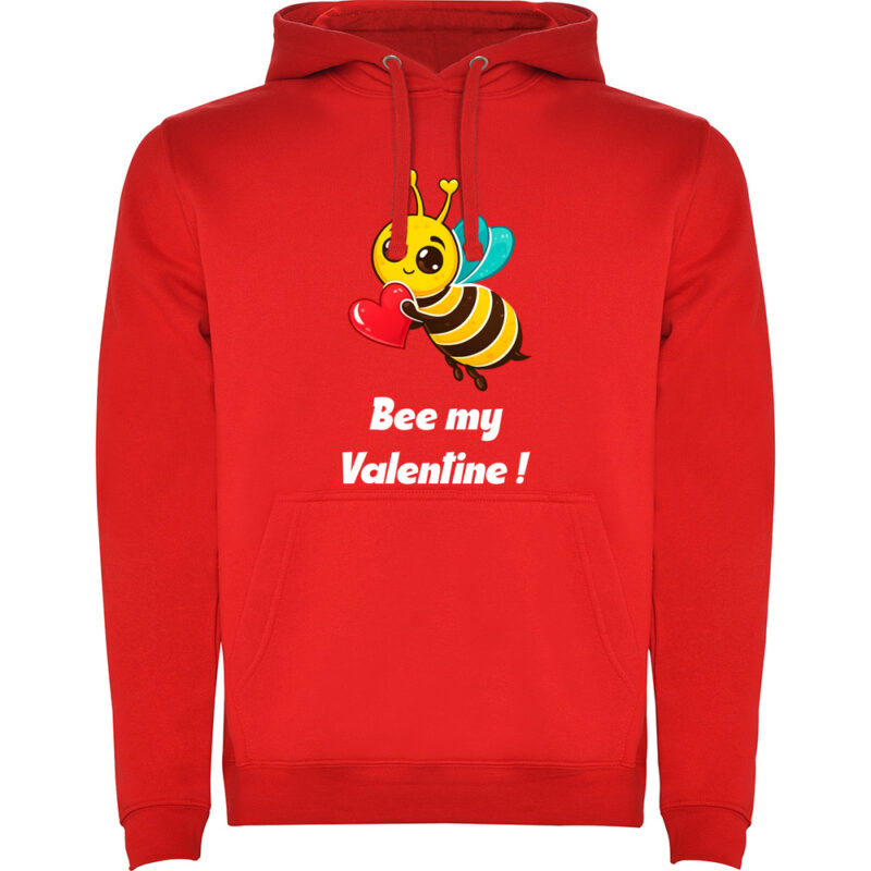 Hanorac Bee my Valentine, Roșu