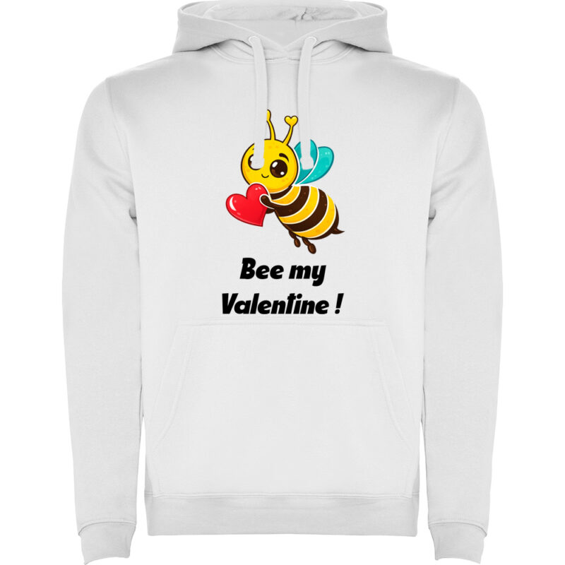 Hanorac Bee my Valentine, Alb