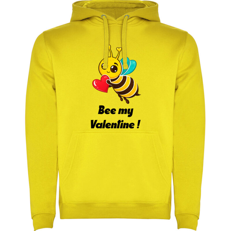 Hanorac Bee my Valentine, Galben