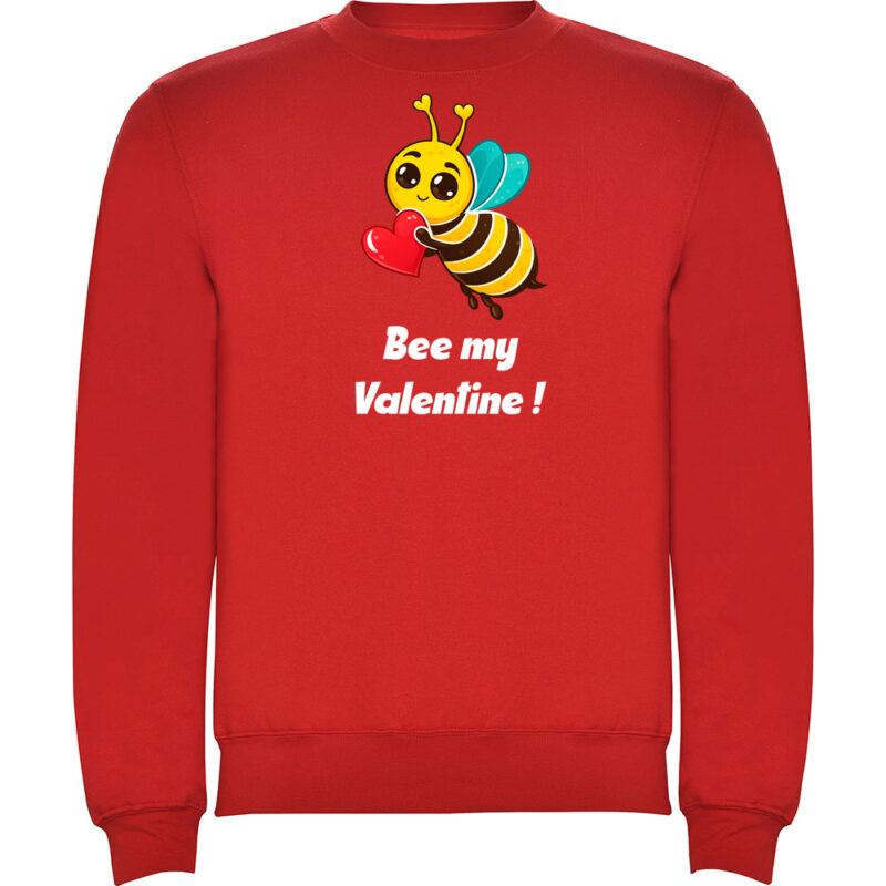 Pulover Bee my Valentine, Roșu