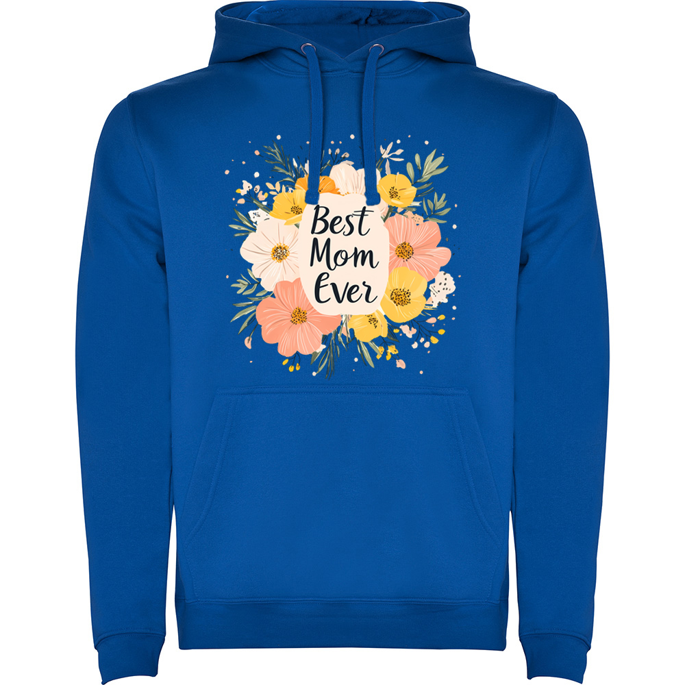 BESTMOMEVER.HAN_.BLU_.jpg Hanorac Best Mom ever, Albastru - imagine 1