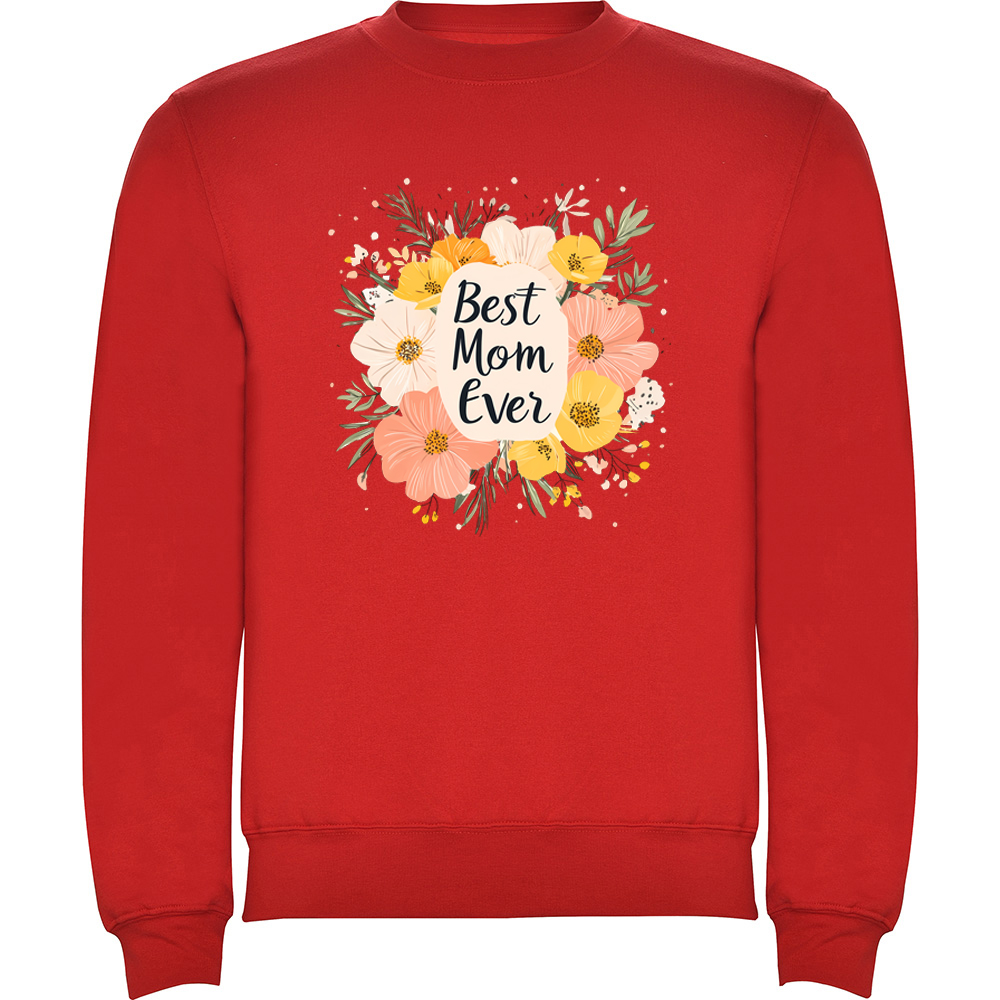 BESTMOMEVER.PLV_.RED_.jpg Pulover Best Mom ever, Roșu - imagine 1