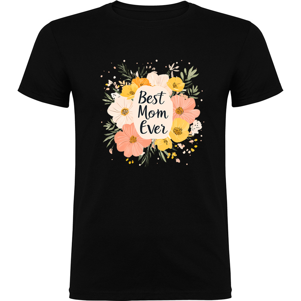 BESTMOMEVER.TR_.BLK_.jpg Tricou Best Mom ever, Negru - imagine 1