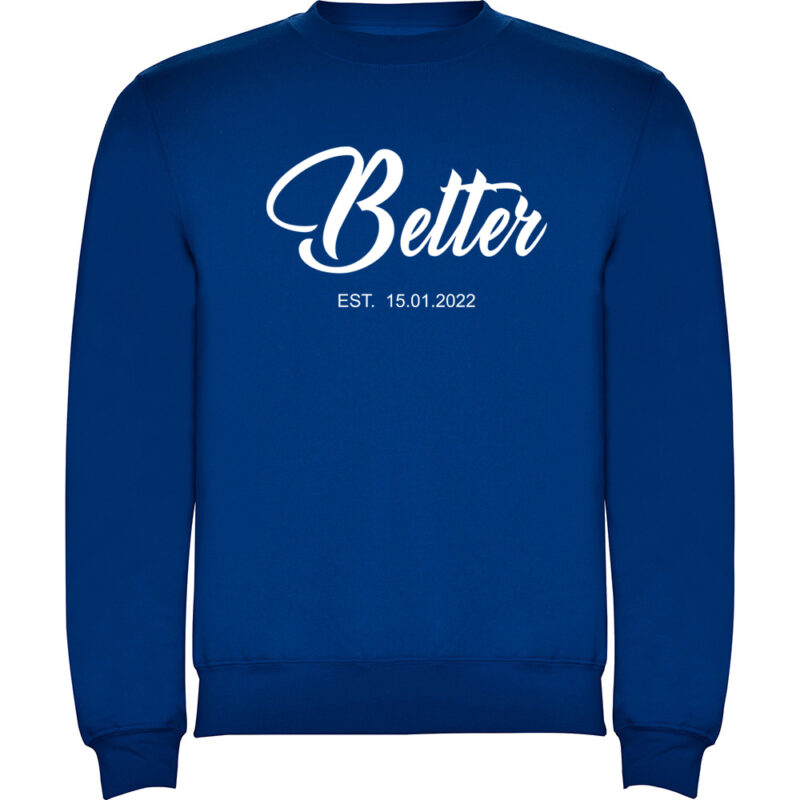 Pulover Better Together - Ea, Albastru