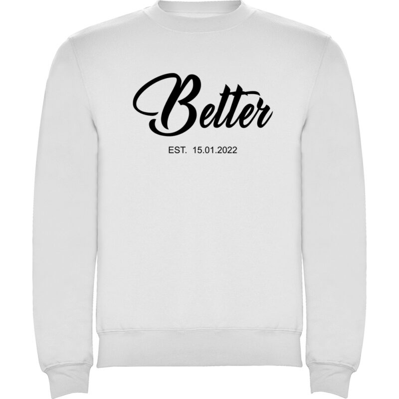 Pulover Better Together - Ea, Alb