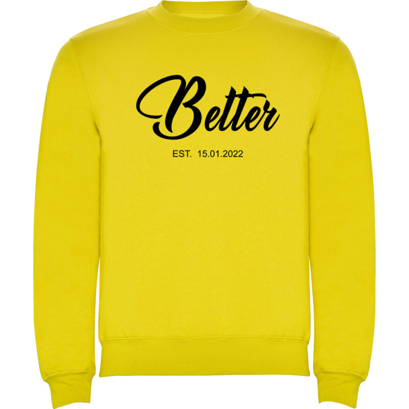 Pulover Better Together - Ea, Galben