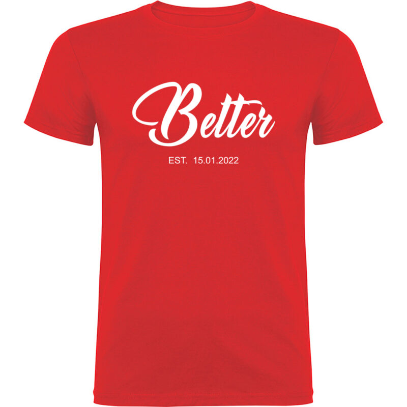 Tricou Better Together - Ea, Roșu