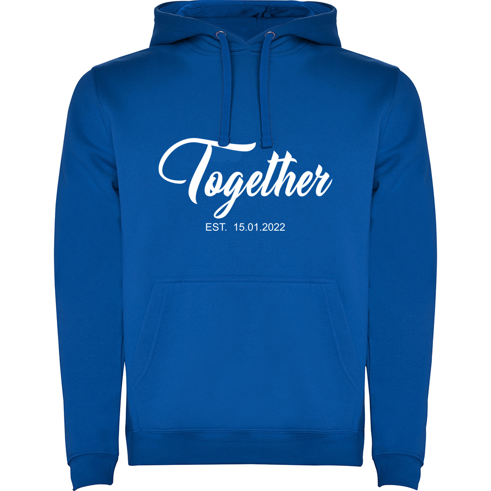 BETTERTOGETHER-EL.HAN_.BLU_.jpg Hanorac Better Together - El, Albastru - imagine 1