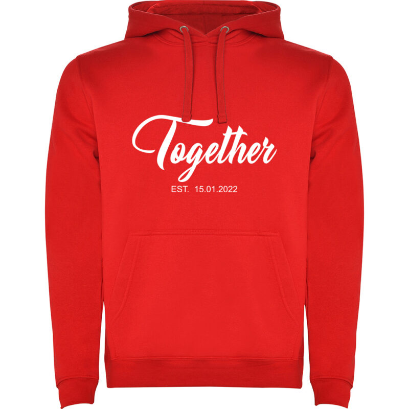 Hanorac Better Together - El, Roșu
