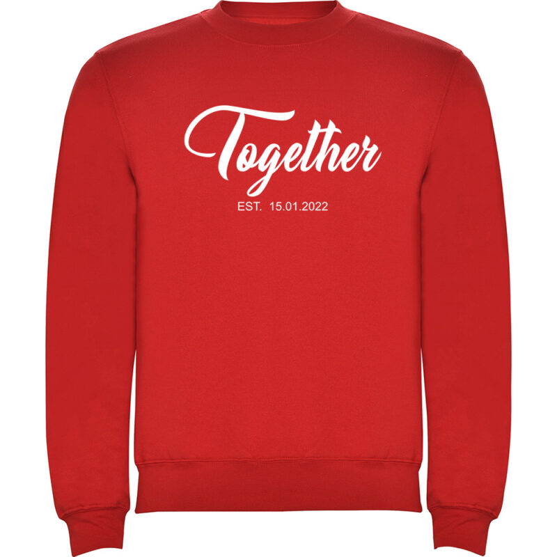 Pulover Better Together - El, Roșu