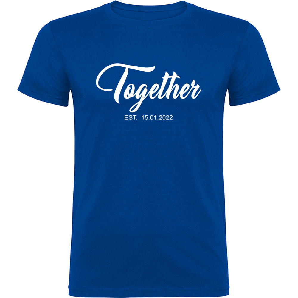 BETTERTOGETHER-EL.TR_.BLU_.jpg Tricou Better Together - El, Albastru - imagine 1