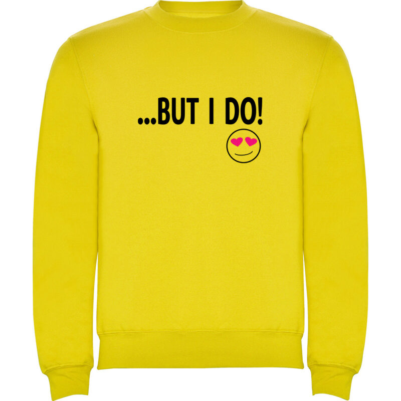 Pulover But I do, Galben