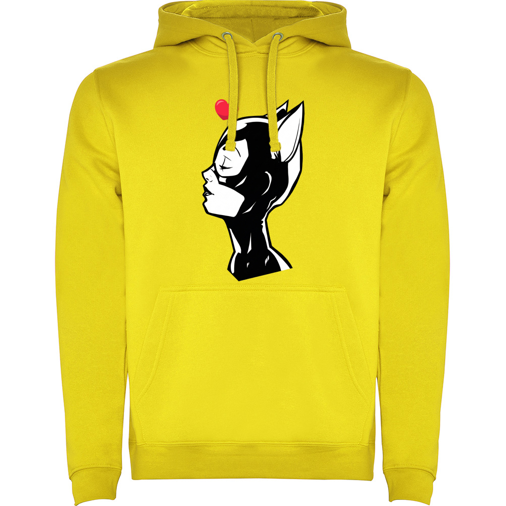 CATWOMANHEART.HAN_.YEL_.jpg Hanorac CATWOMAN (HEART), Galben - imagine 1