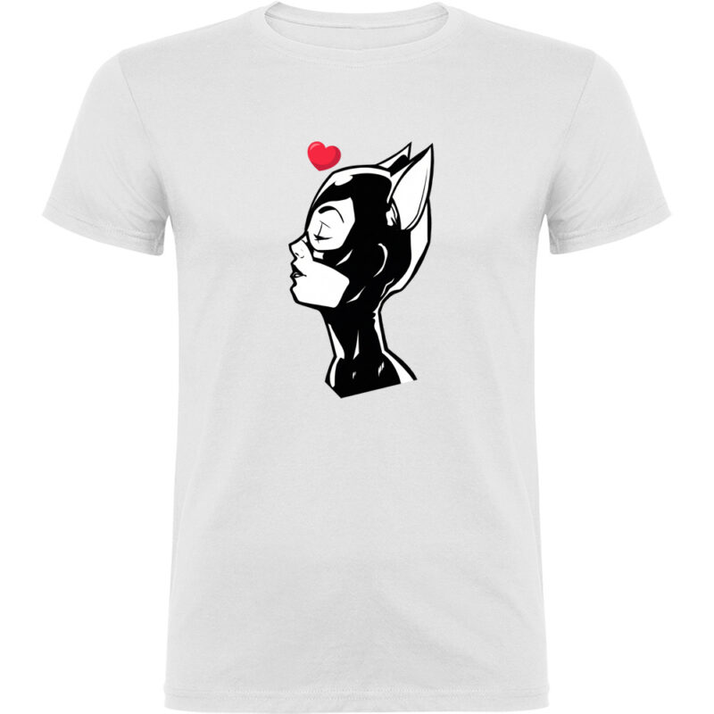 Tricou CATWOMAN (HEART), Alb