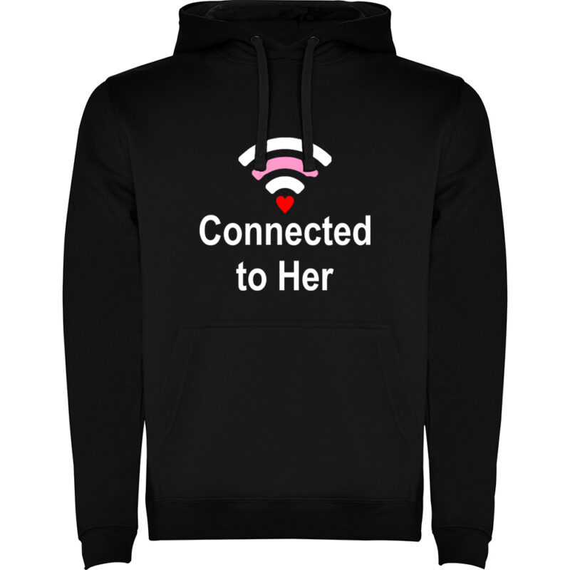 Hanorac Connected to her, Negru