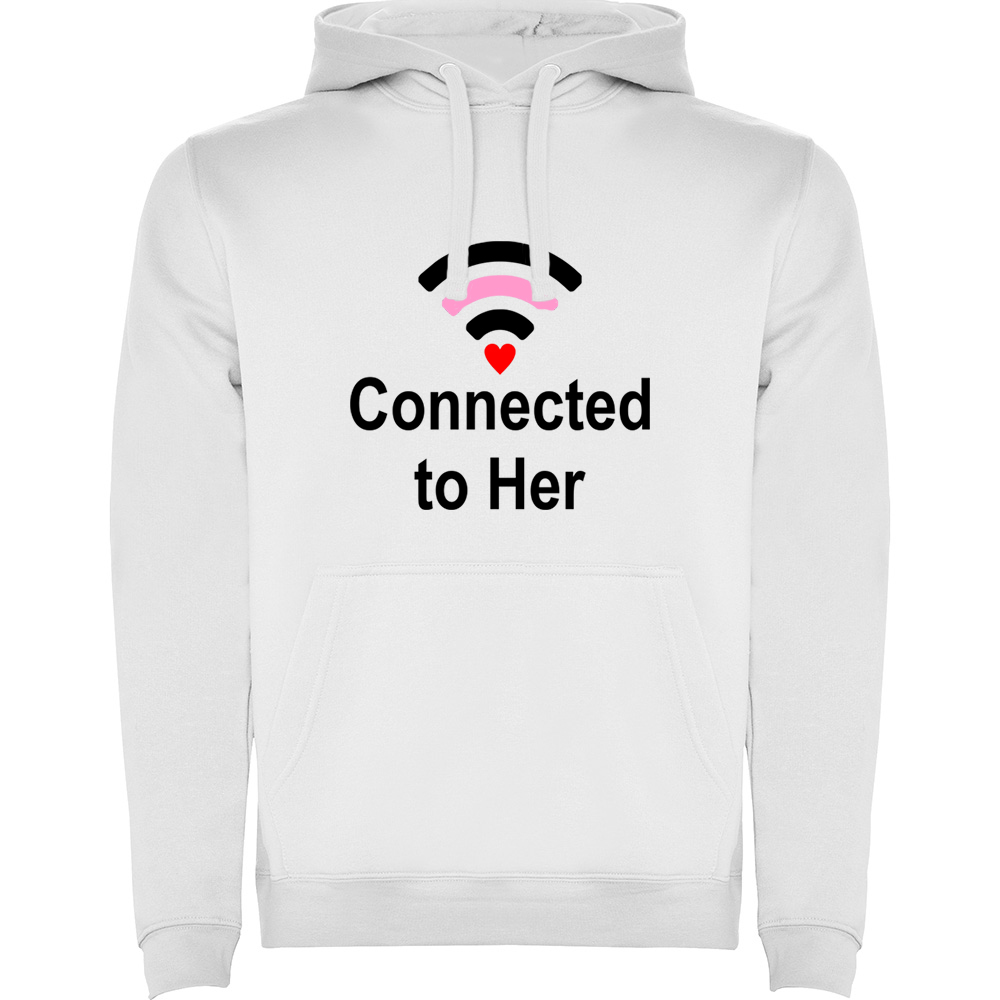 CONNECTEDTOHER.HAN_.WHT_.jpg Hanorac Connected to her, Alb - imagine 1